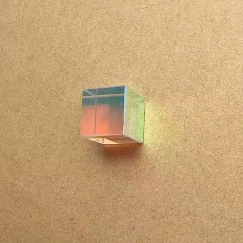 1PC Science Magic Prism Cube 20mm Hexahedral Crystal Magic Cmy Cube 3D Color Cube Prism For Photography