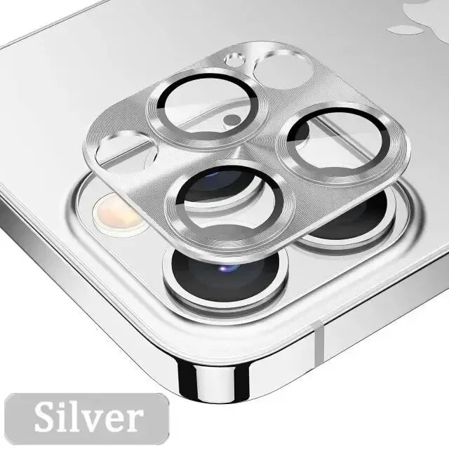 Metal Camera Lens Glass Protector For iPhone 11 12 13 14 15 Pro Max Mini 14Plus 15Plus Ultra High Definition Glass Back Lens