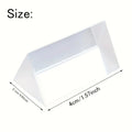 Educational Glass Prism - Spectral Reflection, Ideal Teaching and Photography Tool, Perfect Gift for Science Enthusiasts
